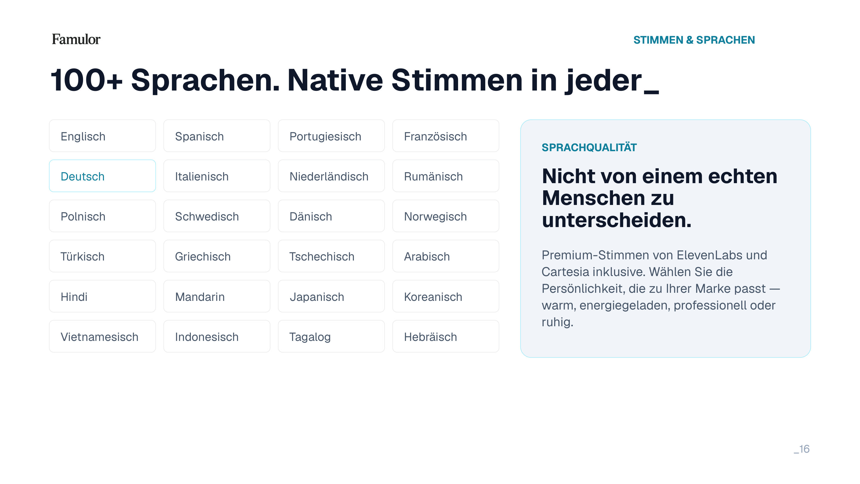 Stimmen